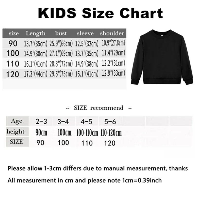 Warm Long Sleeves High Quality Fashion Big Sister Print Sweatshirts Pullover Baby Boy Girl Cute Hoodies Crewneck Tops Casual