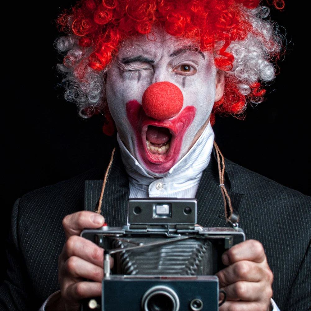 50mm Rode Spons Ballen Schuim Circus Clown Neus Zacht voor Rode Neus Dag Circus Foam Ball Cosplay Props Circus cosplay Kostuum