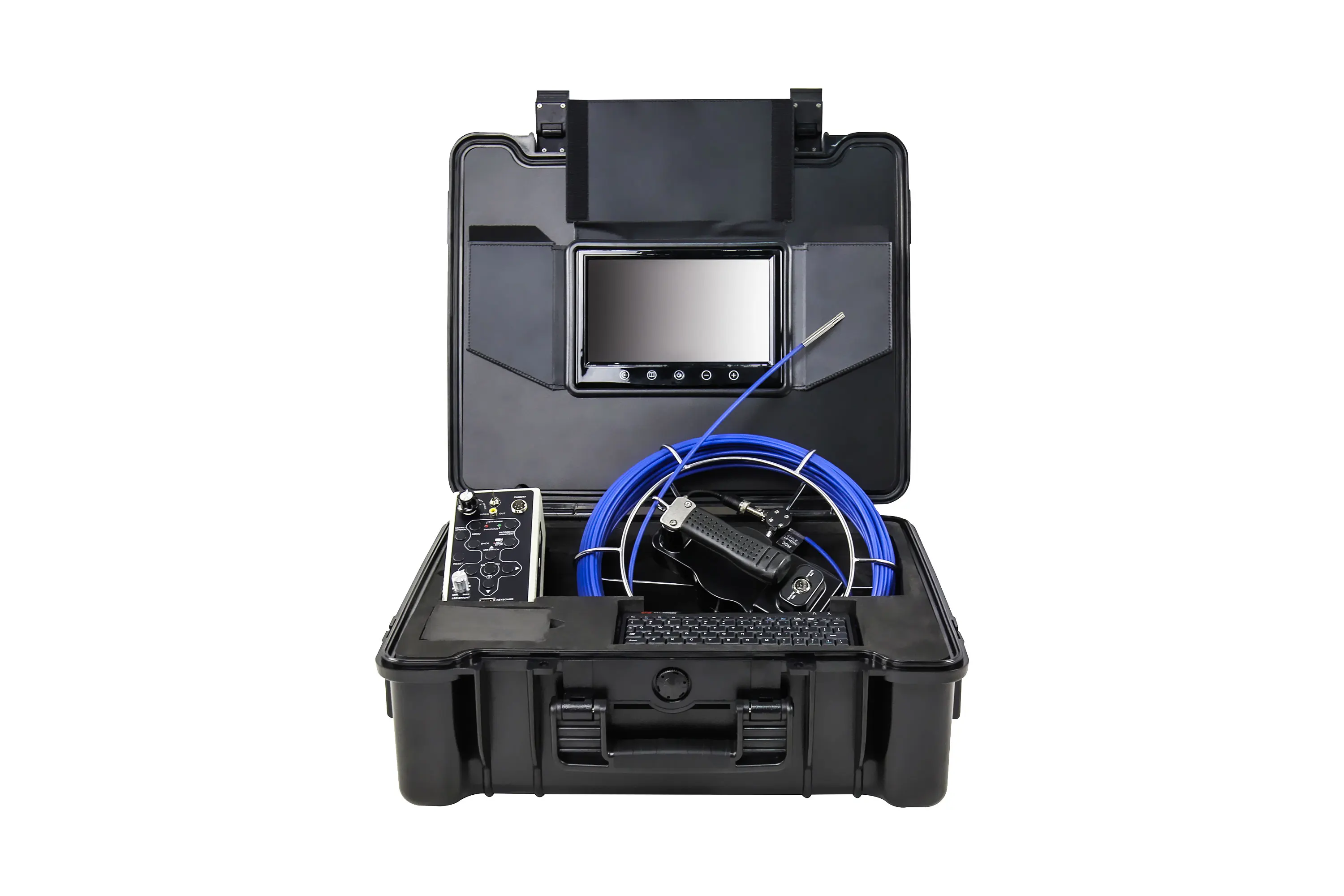 Cable de 7 mm para inspección de chimenea de cámara analógica Borewell