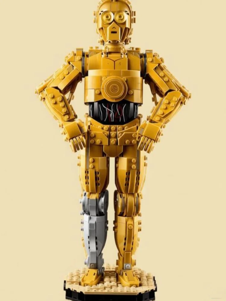 2026 1138 Teile Heißes Spielzeug Star Conflict UCS 3PO Roboter Union Montage-Puzzle Baustein-Modell für Geburtstags- und Festgeschenke