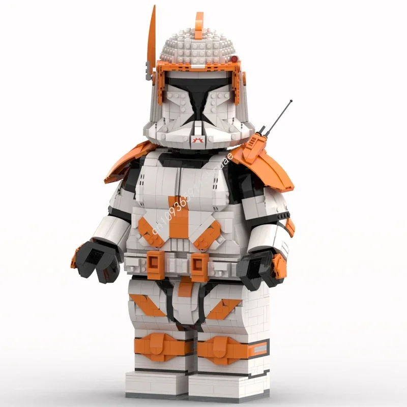 2789pcs Moc Star Battle Clone Commander Cody Phase 1 Megafigure Model Building Blocks Bricks Diy Creative Assembly Kid Present