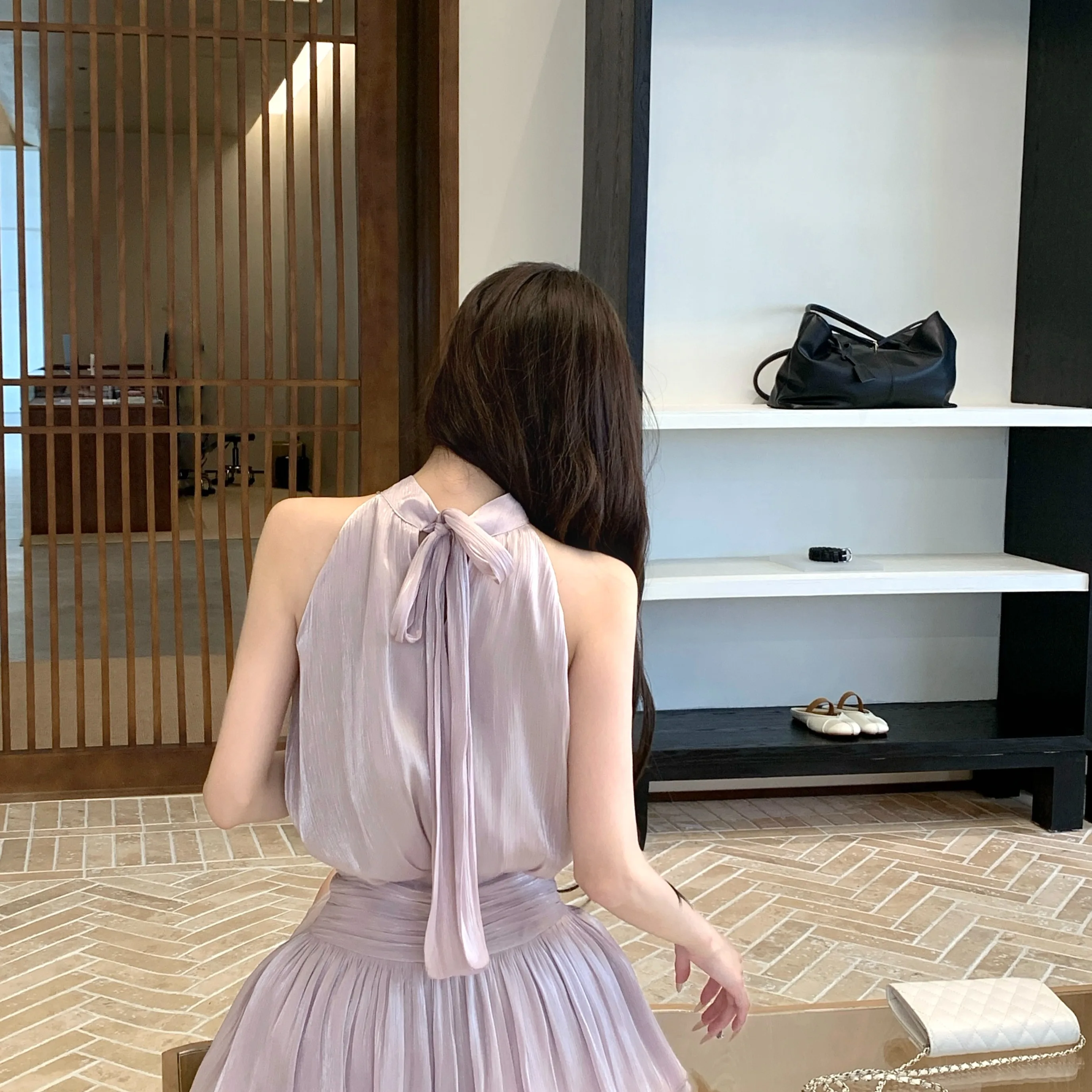 Ele Gentle Sle Knot Ketting Set Damesrok Faionable Zomer 2025, Zacht ontwerp Sensation Unieke trend