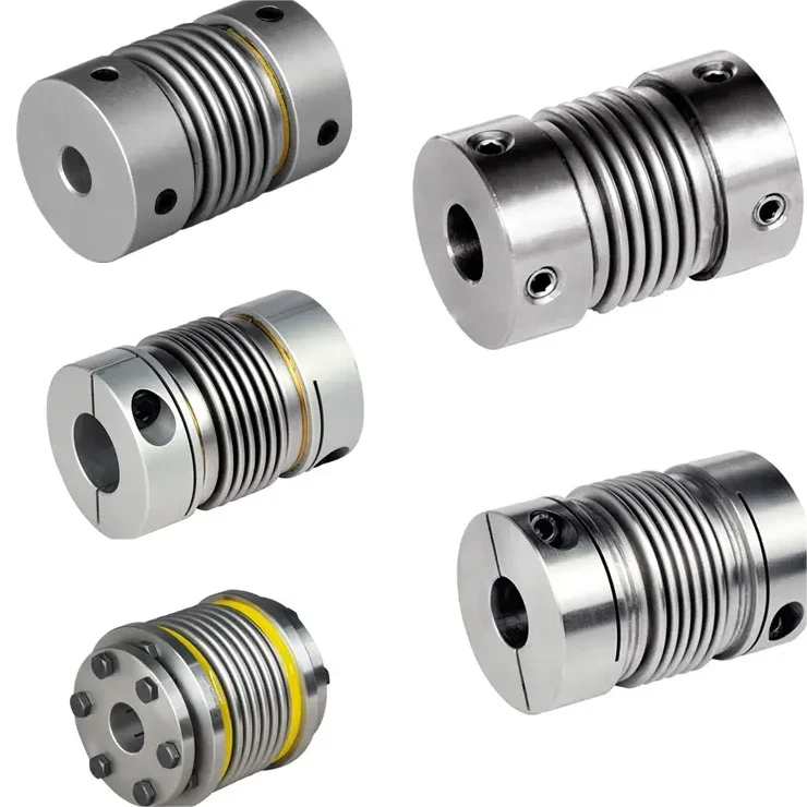 مزدوجة الحجاب الحاجز المشبك سلسلة اقتران عالية الدقة صلابة عزم الدوران المقرنة