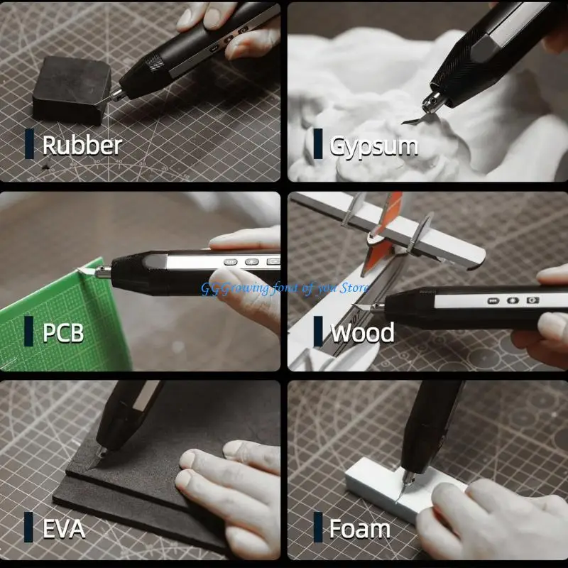 

H9EB Low Noise Portable Deburring Instrument For Complex Model Detailing