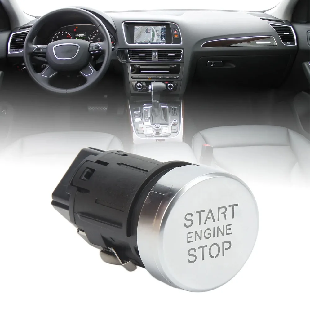 8K0905217A Car Ignition Start Switch Engine Start Stop Switch Button Car Ignition System Parts 8K0905217 for A4 A5 Q5 RS5 S4 S5