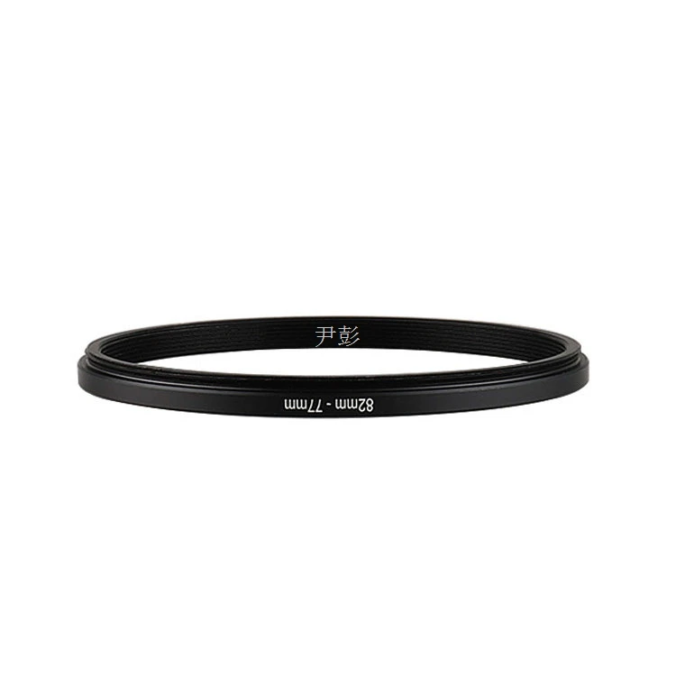 82mm to 77mm Metal Filter Adapter Ring Step Down Ring for UV CPL Star Close-up ND Lens Filter Converter
