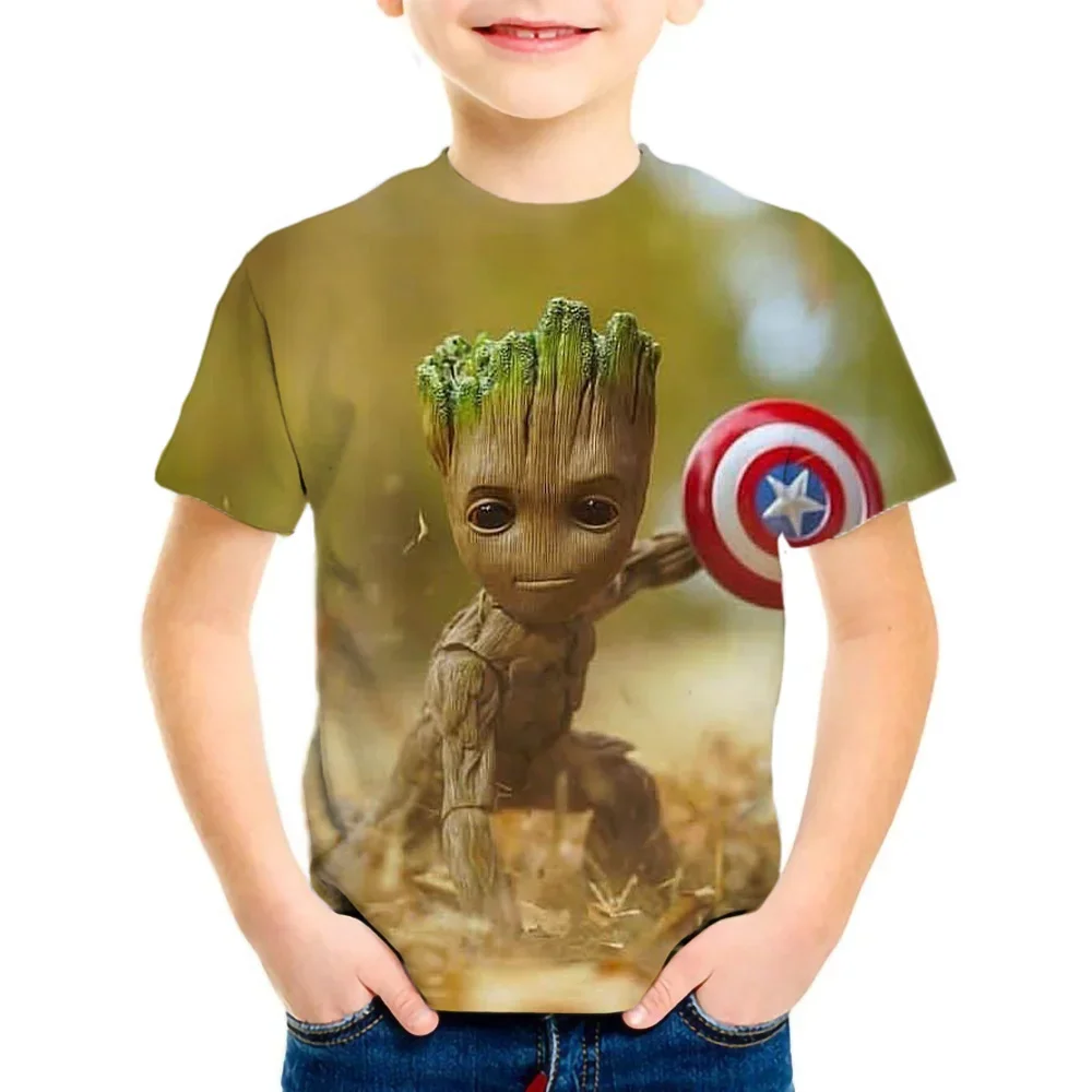 Guardians of the Galaxy 3D Print T-shirt Movie Men Women Fashion Streetwear Hip Hop T Shirt I Am Groot Unisex Tees Tops Clothing