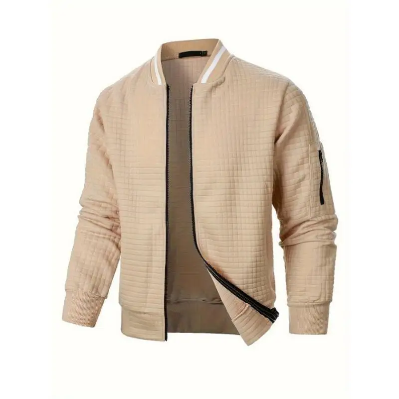 

New Men's Jaets Coats Waist-Cinching Sle ort Length V-ne Seven-quarter Sve Other Material Outerwear for Middle-age...