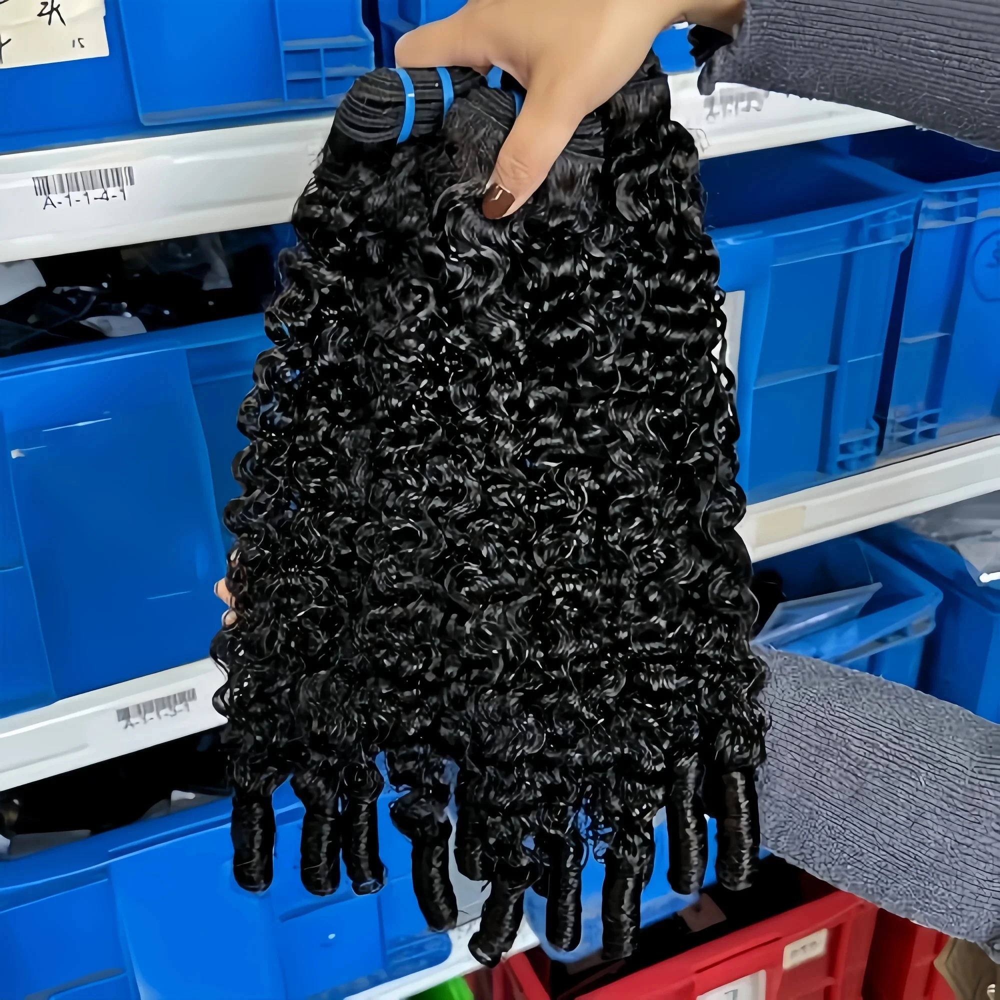 

15A Burmese Curly Human Hair Bundles Virgin Hair Burmese Vietnamese Raw Human Hair Extensions Spiral Curly Bundles 1/3/4 Pc
