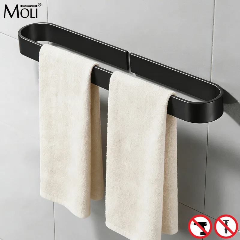 

Самоклеящийся держатель для банных полотенец, держатель для полотенец для ванной, полка для хранения полотенец ML65B