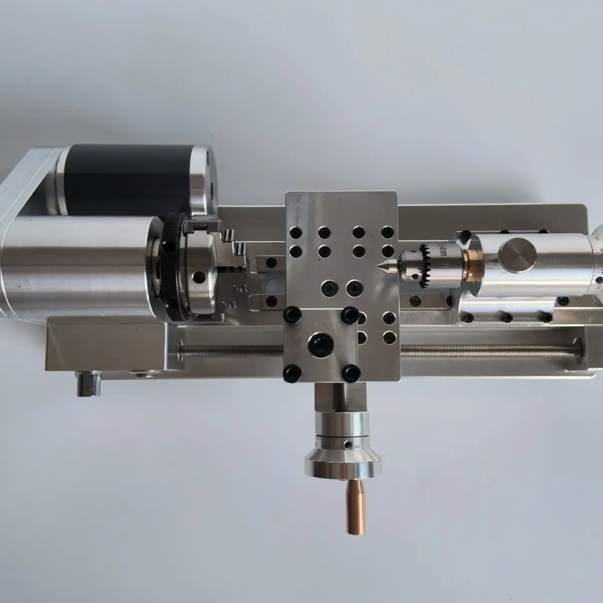 Mini CNC Lathe Machine DIY Desktop Metal Turning Lathe For Hobby Model Making Small Processing Equipment