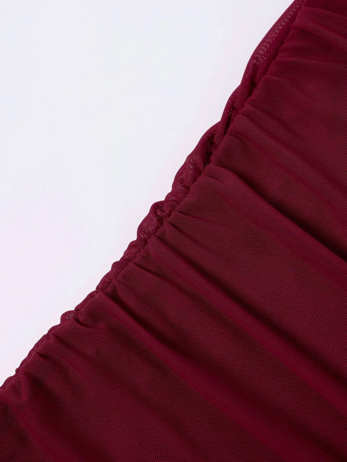 Suninbox Abito a maniche lunghe con spalle scoperte Abito da festa elegante per donna Abito rosso slim maxi per invitati al matrimonio di Natale