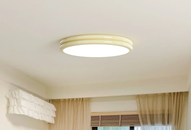 Modern Flat Ceiling Light Chandelier for Living Dining Room Bedroom Down Lighting