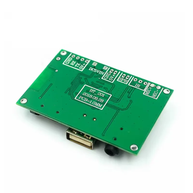 BT201 dual-mode 5.0 Bluetooth receiver module lossless audio amplifier board car speaker DIY headphones TF card USB flash drive