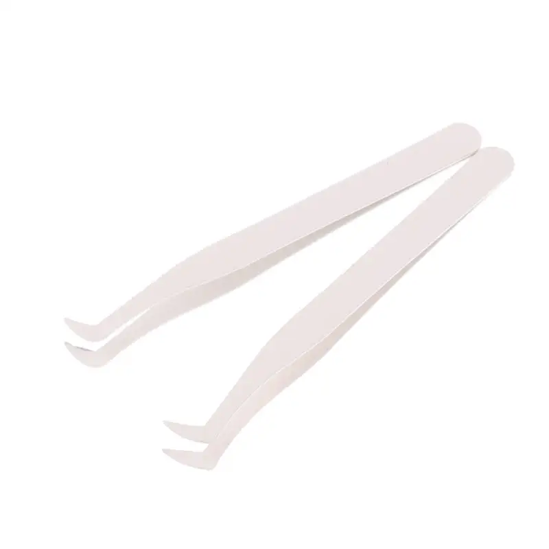 1 pçs pinças de extensão de cílios de aço inoxidável 3d clipe preciso pinças de cílios extensões de chicote suprimentos ferramenta