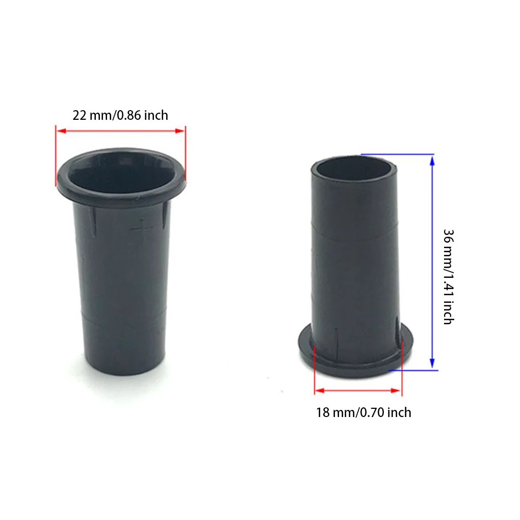 2 Pieces Speaker Guide Pipe Bass Subwoofer Loudspeaker Vent Inverted Tube Replacement Part Sound Music Player Maintenance