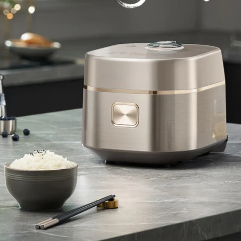 2L Copper Crystal IH Rice Cooker with Far-Infrared Penetrating Heating Technology and Touch Control 220V