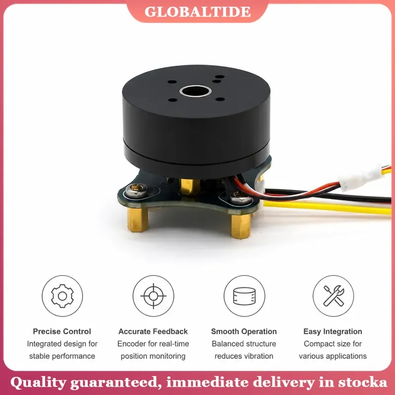 2804 DC Brushless Motor Neodymium Magnetic BLDC Hollow Shaft Infinite Outer Rotor FOC Gimbal Motor High Torque Low Noise