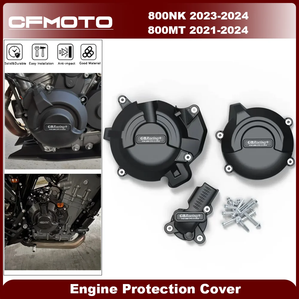 

GB Racing Engine Cover 800NK 2023-2024 800MT 2021-2024 For CFMOTO Motorcycle Alternator Clutch Protection Cover Accessories