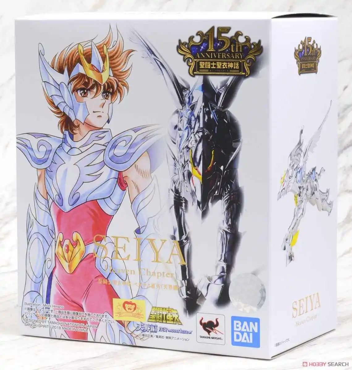 

Оригинальная аниме-фигурка Bandai Saint Seiya EX Saint Cloth, миф, 15-летие, Пегас, модель игрушки, экшн-фигурка на складе