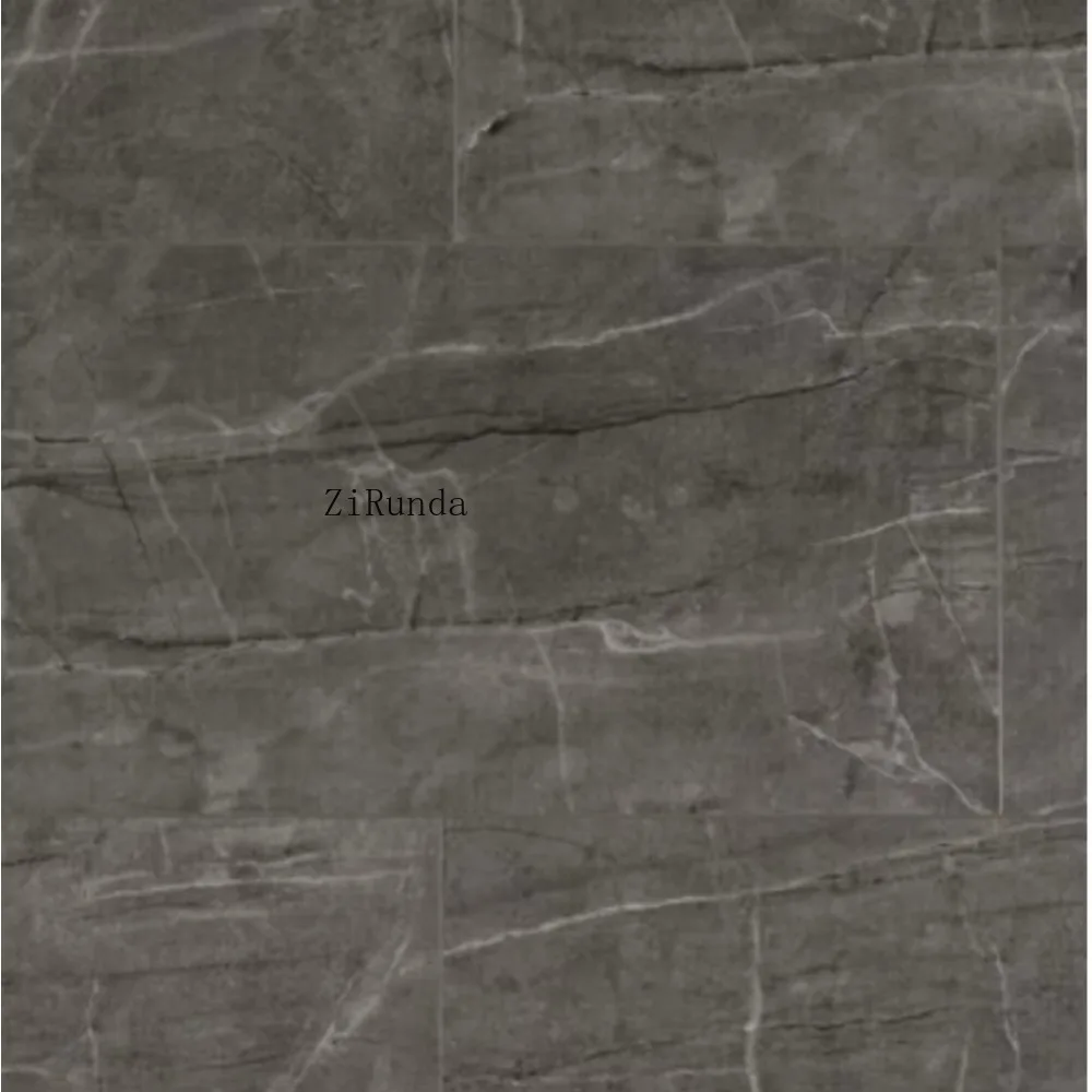 نسخة مخصصة من الحجر نمط الحجر البلاستيكي الأساسية الفاخرة المقاومة للماء أرضية الفينيل لوح خشب PVC #3