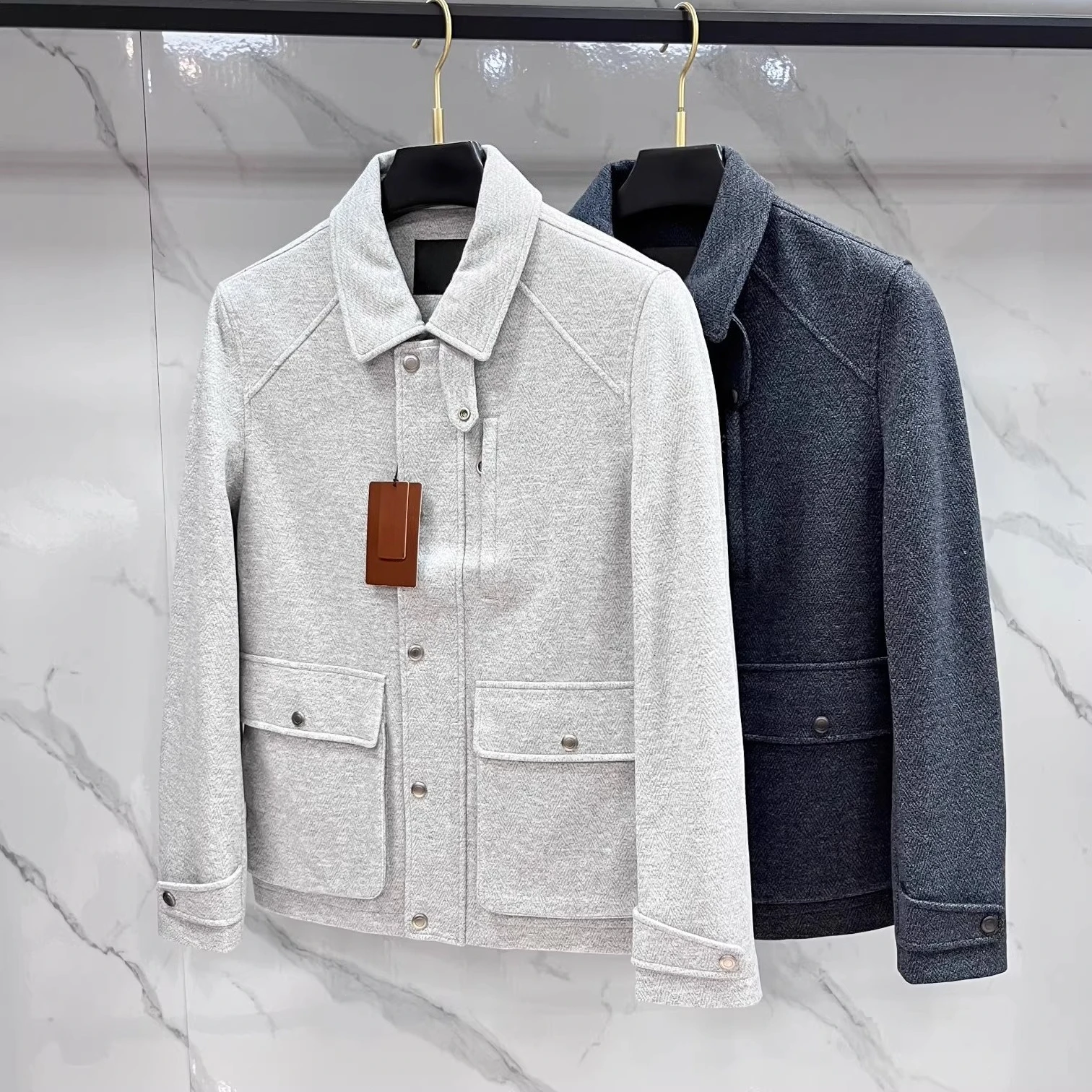 

Italian LP lapel pocket jacket