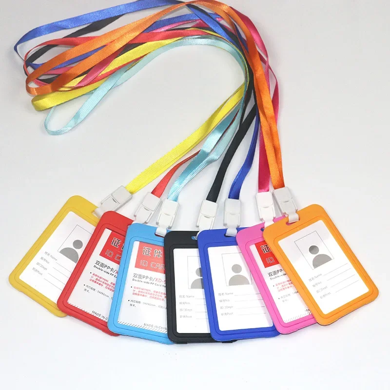 1pc Nurse Badge Credential Medical Identification Cord for Office Pass Case Retractable Work Bus ID Card Tag Holder