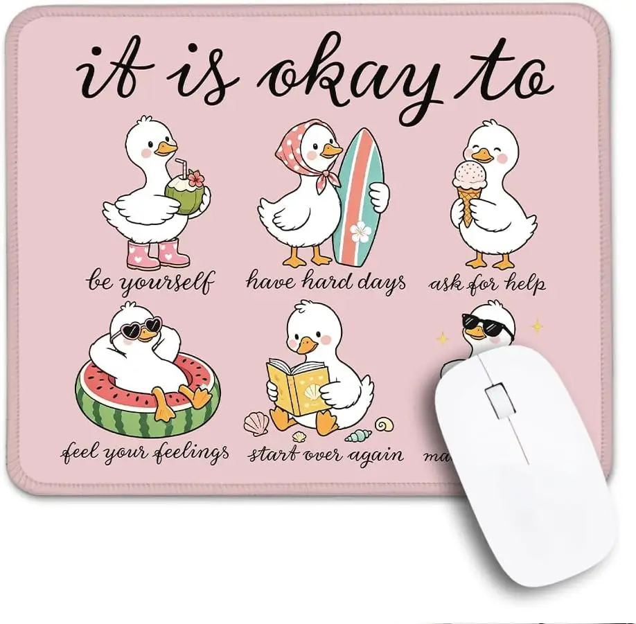 Mouse pad Mouse pad custom Funny Goose Gift for Women Coworker Office Desk Accessories