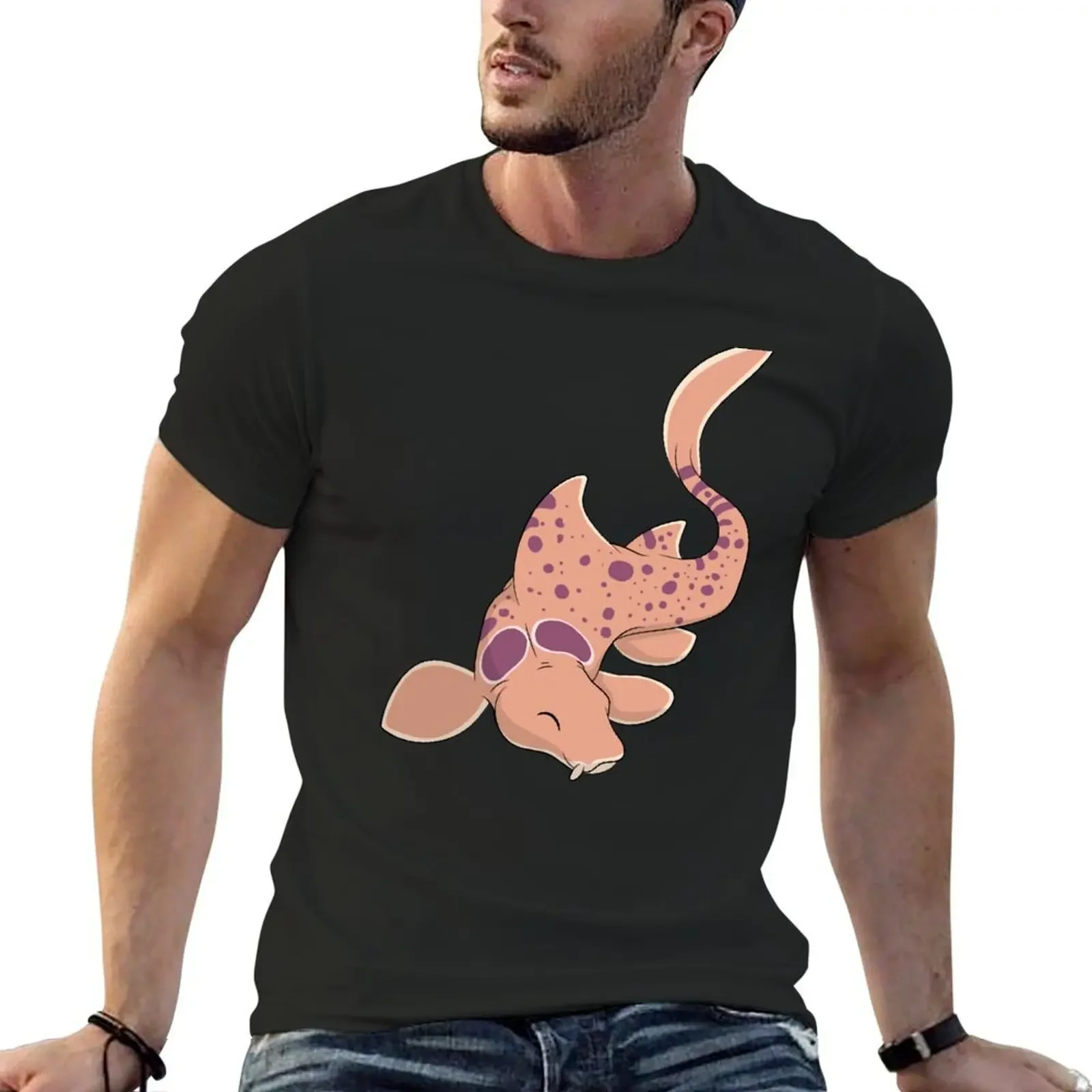 Epaulette Shark T-Shirt quick drying quick-drying black t shirts for men