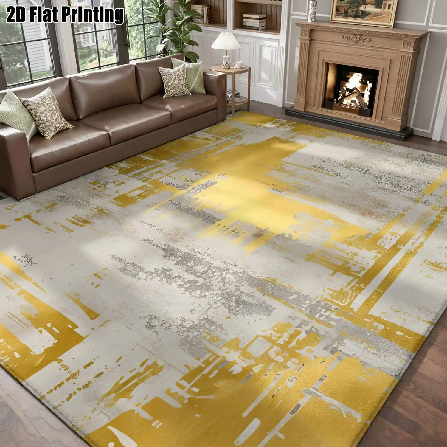Luxury Optical Illusion Vortex Area Rug Modern Abstract 3D Geometric Print Carpet Villa Parlor Hotel Ground Runner