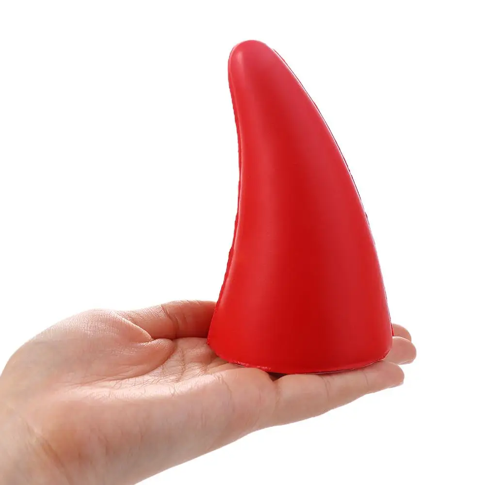 Decalque universal para carro, design legal, chifre do diabo, 3d, pequeno, saplin, adesivo de carro, decoração de teto de carro, adesivo de teto de carro