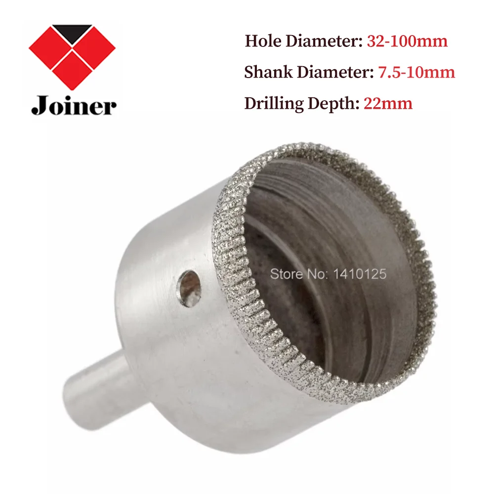 

32-100mm Diamond Starrett Smooth Cut Hole Saw Coated Tip Fine Tooth Core Drill Bits Tools for Glass Stone Calcium Silicate Board