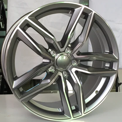 

Factory Wholesale Popular Gunmetal Machined Face 18X8 Inch Pcd 5X112 Alloy Mag Car Wheels Rim