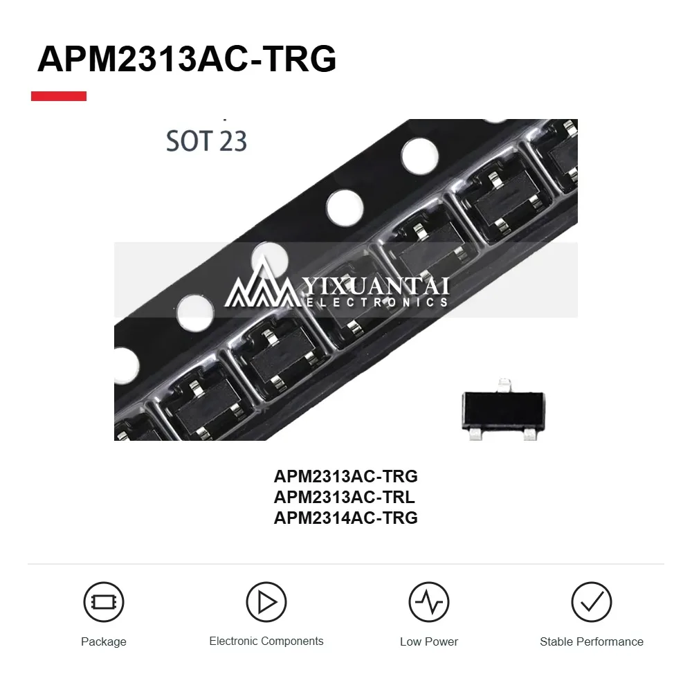 APM2313AC-TRG APM2313AC-TRL APM2314AC-TRG MOSFET Transistors SOT-23 50PCS
