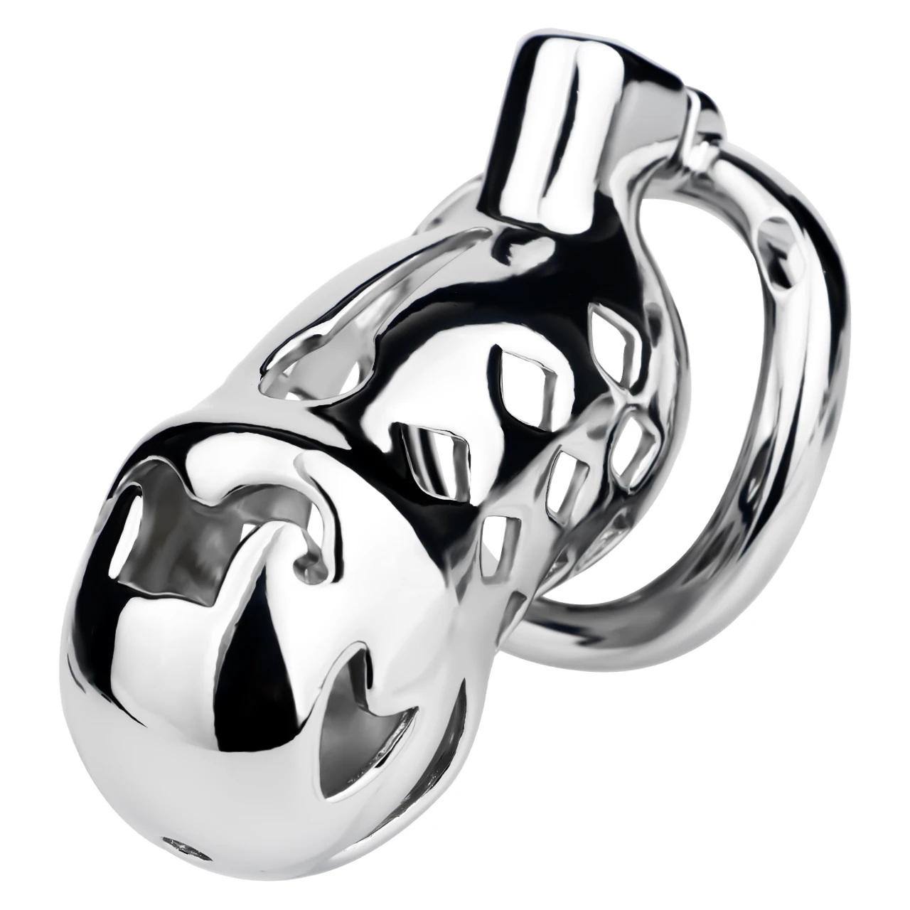 FRKO BDSM Male Chastity Cock Cage Aluminum Alloy Penis Rings Strapon Belt Erotic Urethral Lock Sex Toys For Men  Husband Loyalty