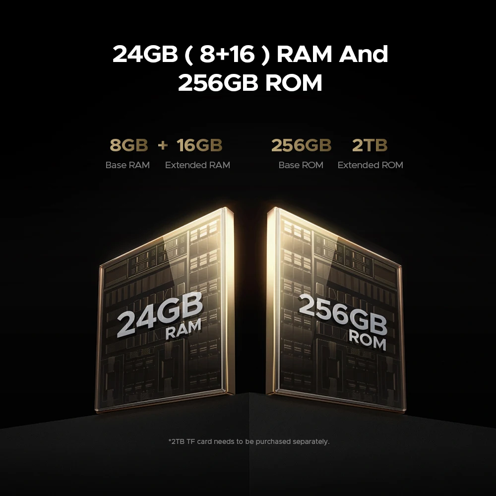 Global Version DOOGEE V Max S 5G Rugged Phone 8GB 256GB 6.58" 120Hz 22000mAh Battery 108MP Camera Dual Camping Lights NFC