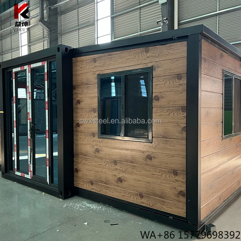 Low Price 3 Bedroom Expandable 40ft Luxury Container House with Kitchen Modern Design Office Building Option