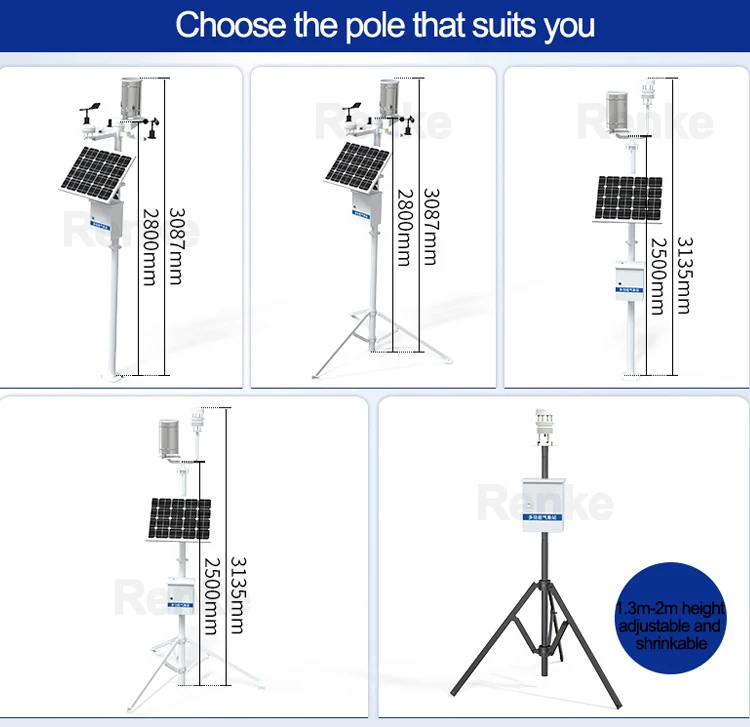 Multifunction Soil and Weather Sensor Integrated Soil Agriculture Weather Station