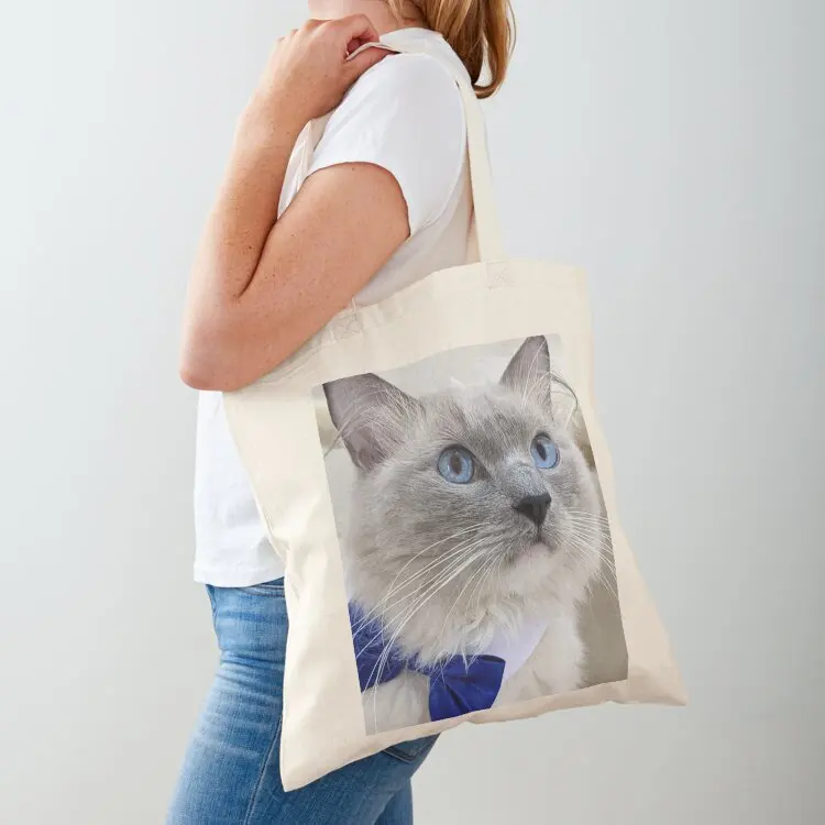 

Ragdoll boss cat Odin Tote Bag tote bags aesthetic Canvas shoulder bag female bag tote canvas