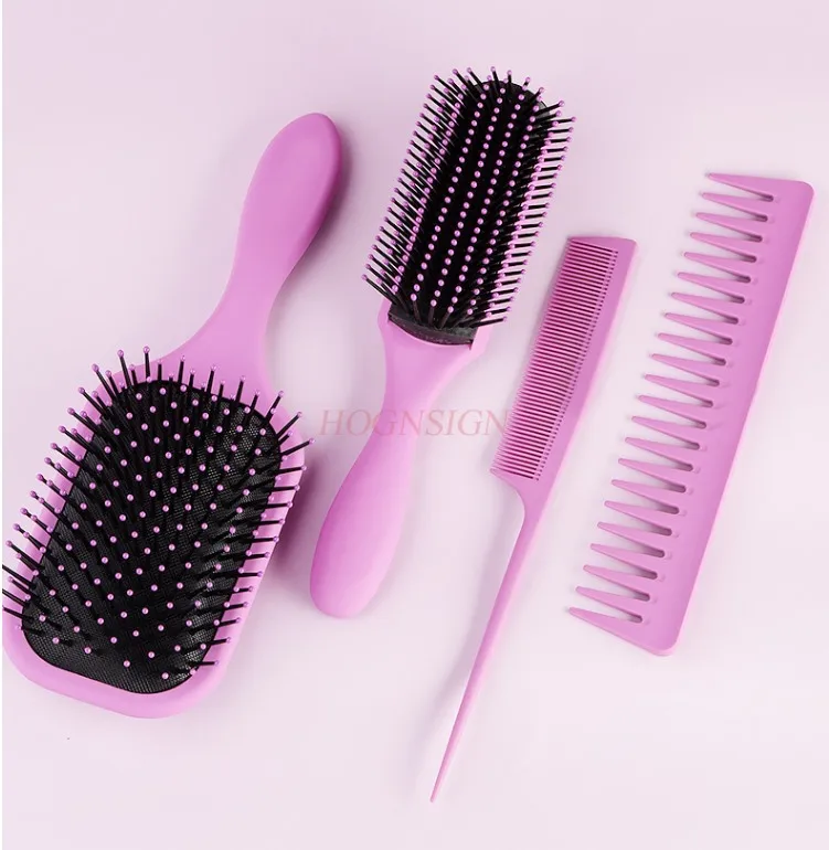 

Comb set, airbag comb design, pointed tail comb, large teeth comb, straight curly hair