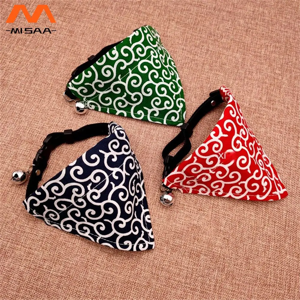 Pet Japanese Style Cute Dog Accessories Easy To Wear Dog Supplies Waterproof Saliva Napkin Shiba Inu Practical Water Proof Cat