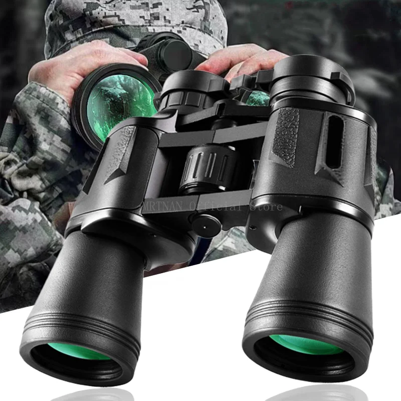 

50000M 20X50 Zoom HD BAK4-Prism Powerful Binoculars Long Range Professional Telescope For Outdoor Camping Travel