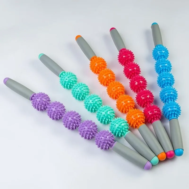 Restore Pressure Point Muscle Roller Massage Stick for Back, Neck, Leg, Back, Body Roller Deep Tissue Massage Stick Tools