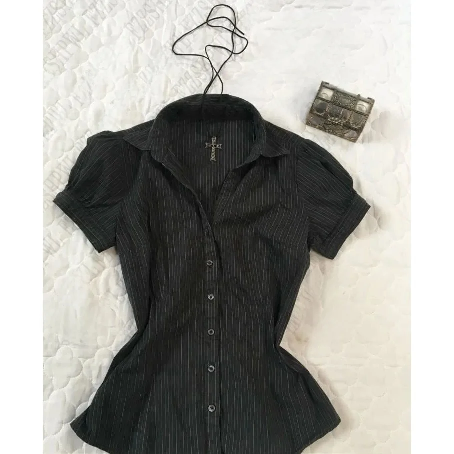 빈티지 여성 클래식 쿨핏 Y2K 매트 클린핏 A라인 린넨 원단 여성 패션 겨울 컬렉션