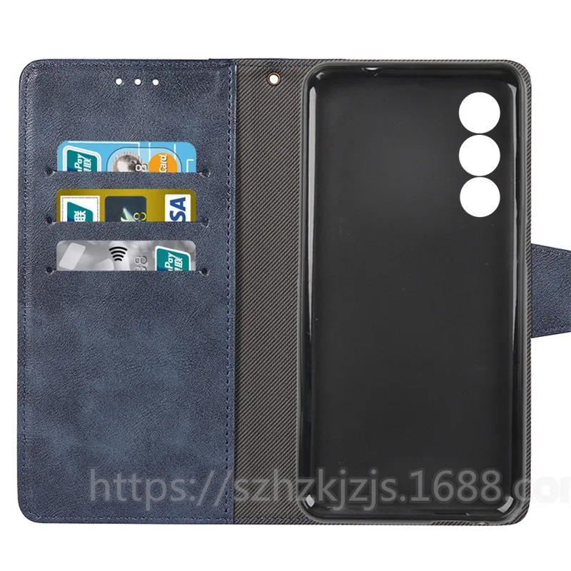 Funda con tapa para Doogee Blade 20 Turbo, funda con patrón de cocodrilo, funda tipo billetera de cuero PU Retro, Fundas para Doogee Blade 20 Turbo