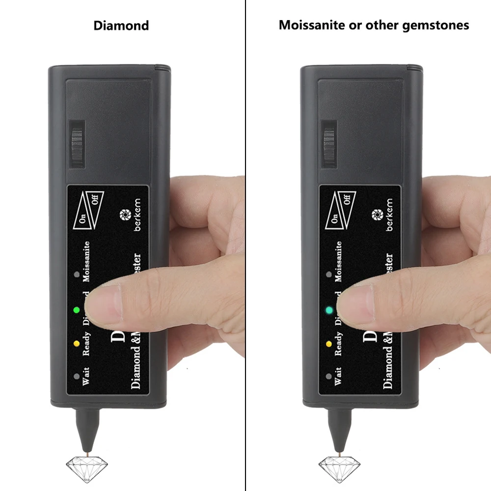 

Professional High Accuracy Diamond Tester Gemstone Gem Selector Jewelry Watcher Tool Diamond Indicator Test Pen Quick Results