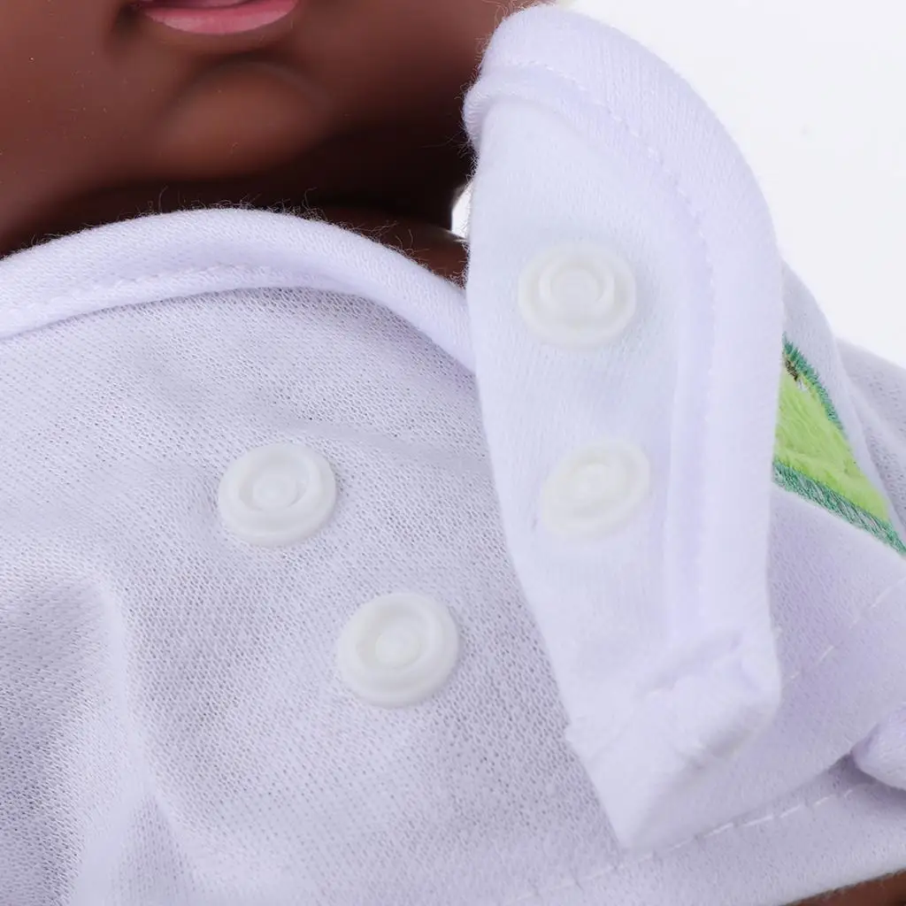 Real Life Black Boy Dolls Lifelike Vinyl Newborn Toy Simulation Doll for Pre Pregnancy Practice and Early Learning