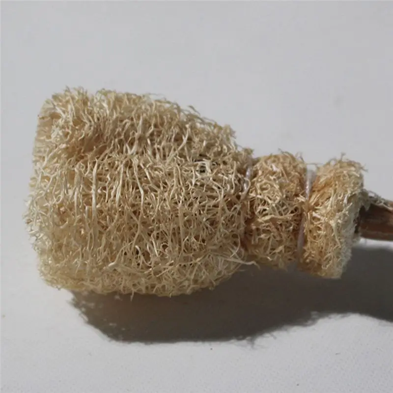 Superior AA63 10PCS Hand-Made Loofah Loofah Pen Cleaner Cup Brush Teapot Brush Loofah Brush Kung Fu Tea Ceremony Parts