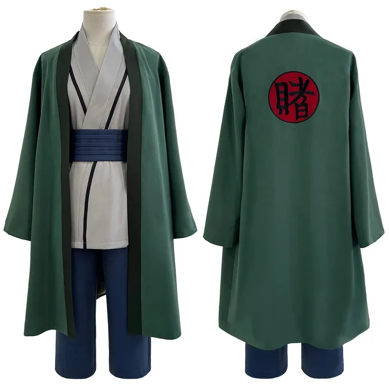 

HOLOUN Anime Tsunade Cosplay Costume Embroiderery Haori Top Pants Belt Halloween Christmas Gift Cos Convention