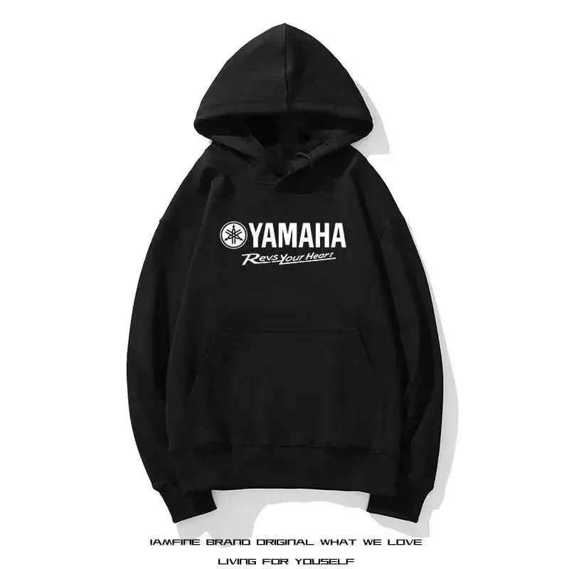 Yamaha Cycling Hoodie Men's Trendy Hoodie Men's And Women's Yamaha Motorcycle Heavy Motorcycle Enthusiast Jacket Clothes